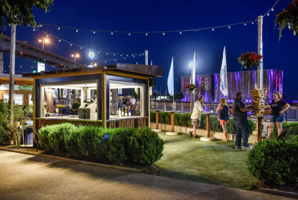 Busy night at The Dish