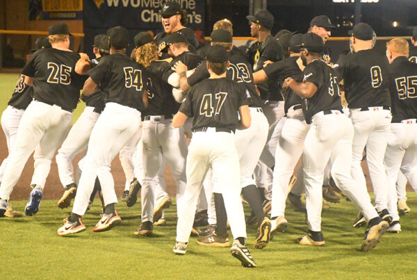 WVBB players celebrate on the field