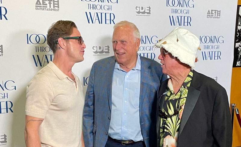 Bob Rich at the Looking Through Water premiere