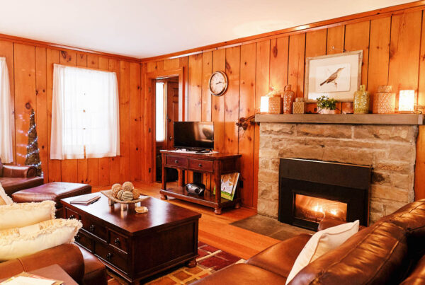 Interior of The Stone House at Glen Iris Inn