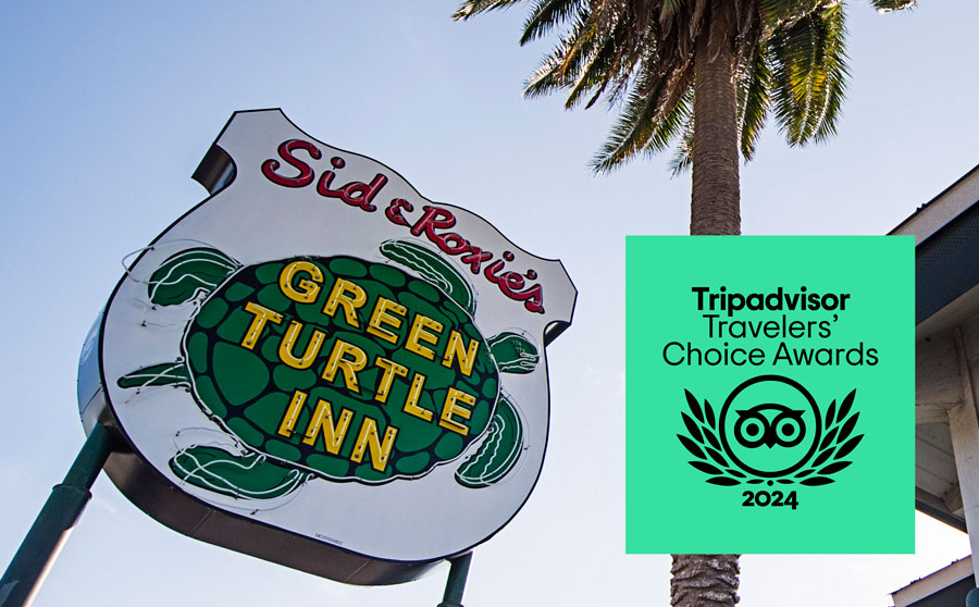 Green Turtle Inn sign