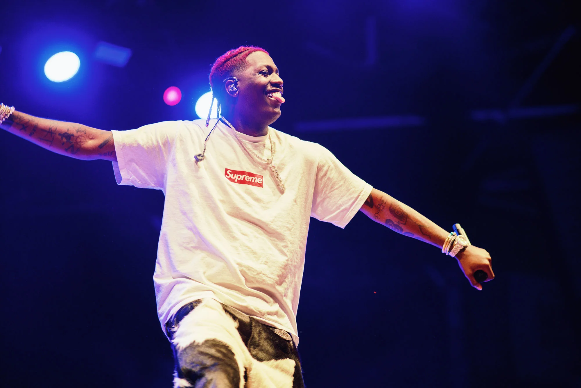 Lil Yachty on the stage at Terminal B